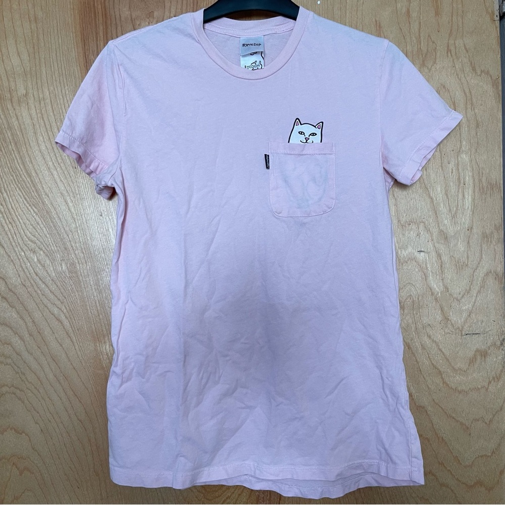 RipnDip Pink Cat Tee